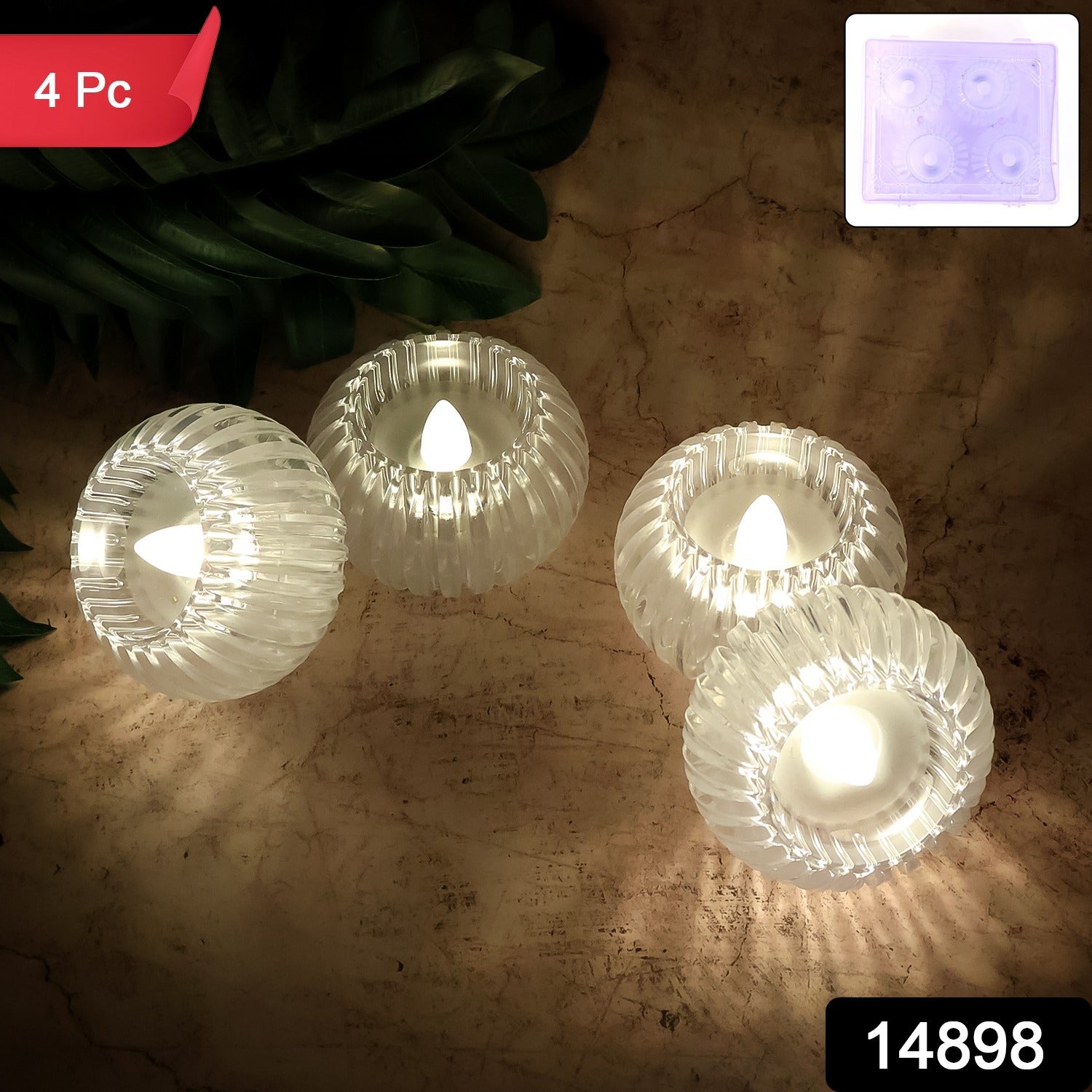 LED Flameless Decorative Candles (4 Pc) LED Flameless Decorative Candles (4 Pc)